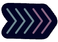 Arrows motion glyph